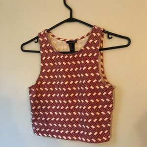 Forever 21 cropped tank top